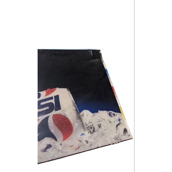 Pepsi Cola Top Backlight Panel Part or Advertising Sign 8.5x28.25" Diet Pepsi - Picture 3 of 6